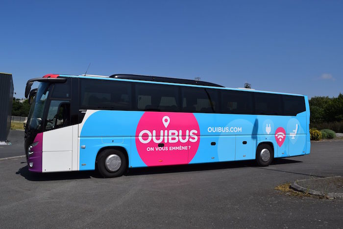 marquage autocars OUIBUS